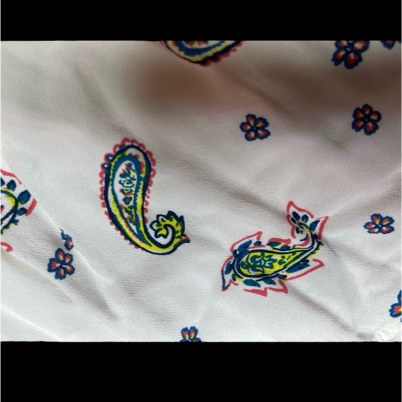 small off the shoulder while printed blouse - Picture 5 of 5